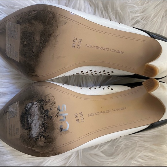 French Connection Perforated Pumps - Picture 3 of 3